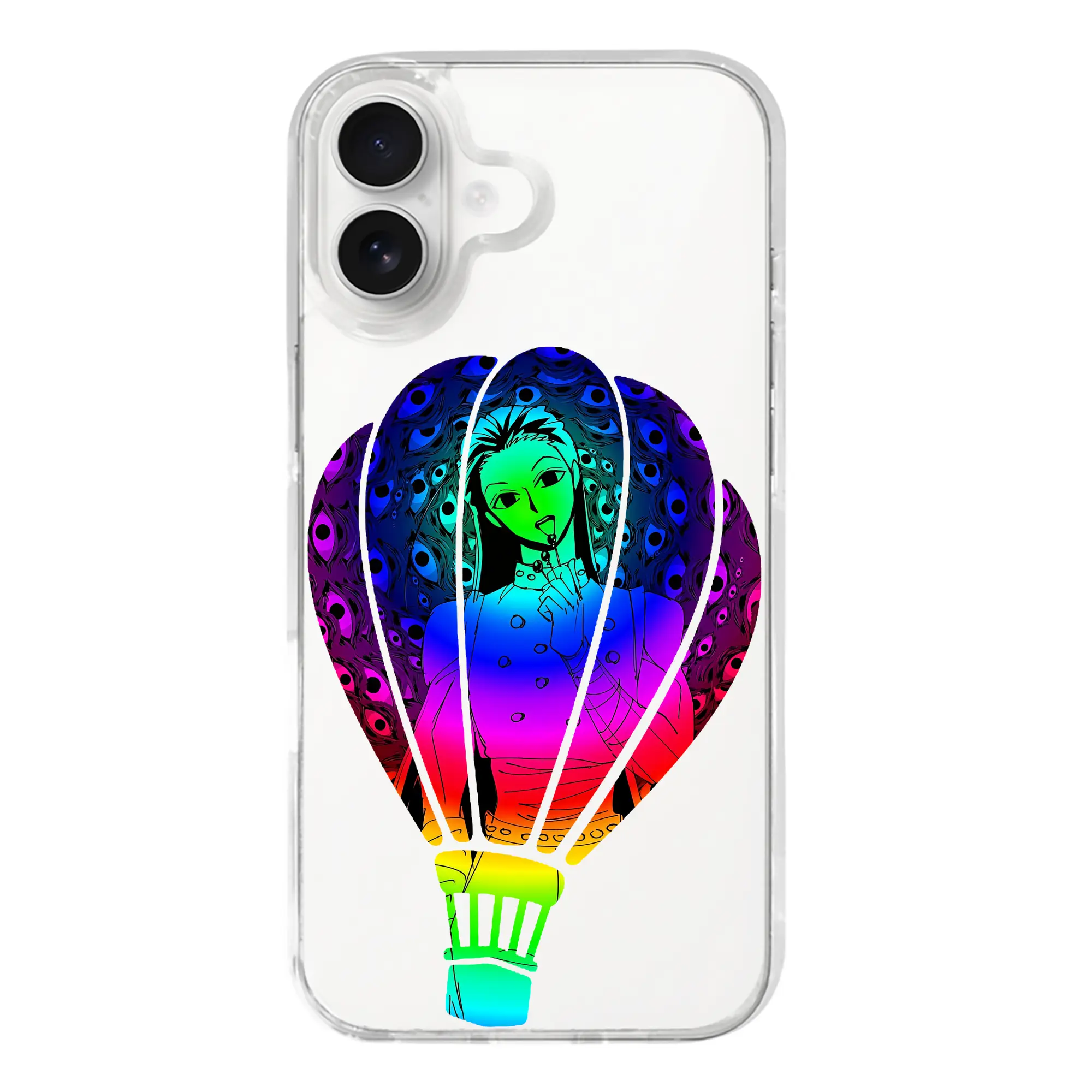 ハンター×ハンター グッズ イルミ＝ゾルディック - iPhone 17シリーズ 透明スマホケース – 薄型・耐衝撃・精密フィット保護カバー